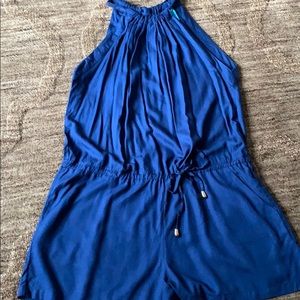 Escapada  Romper!! Beautiful blue color!